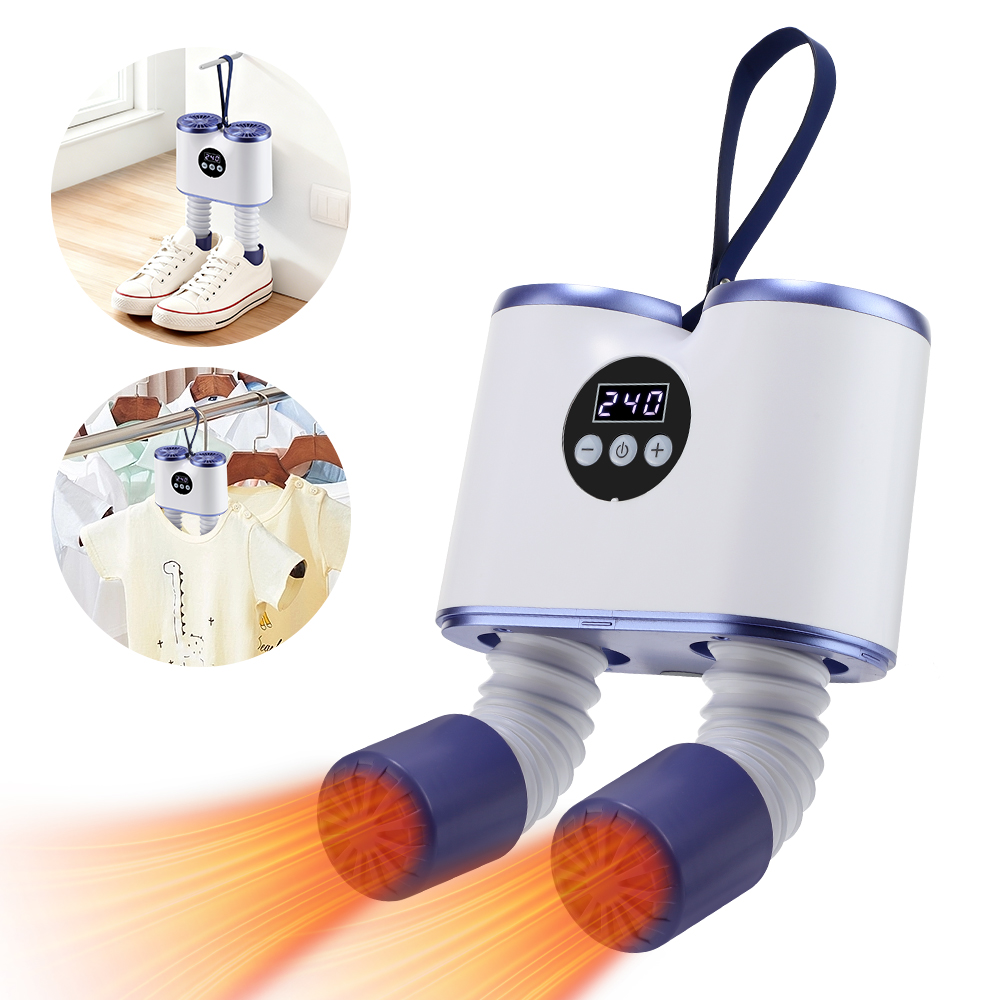 Smart Home Ventilation - Portable Shoe Dryer with Fan Hot