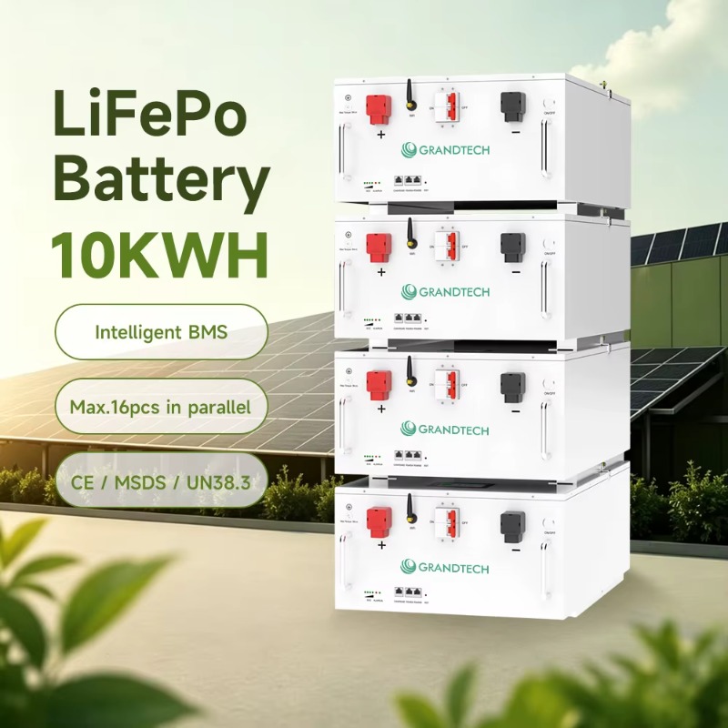 Smart Energy Monitor - 48V WiFi App Monitoring Smart LiFePO4