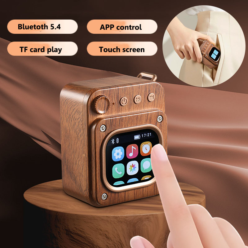 Smart Home Ynf - Mini Pocket Bluetooth Speaker Smart Touch