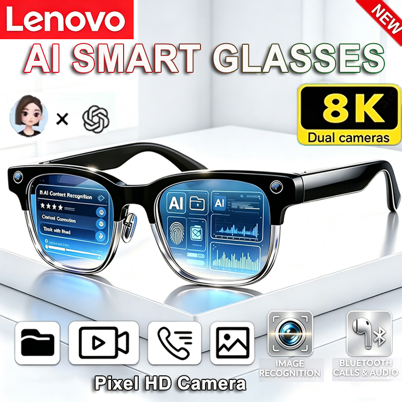 Smart Home Ai - Lenovo 8K HD AI Smart Glasses