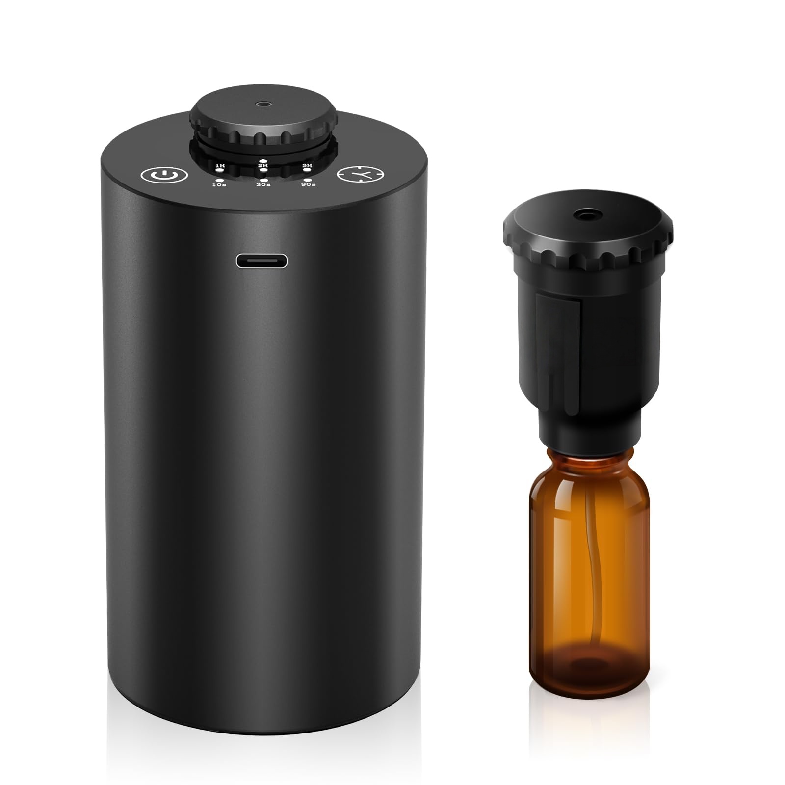 Smart Home Fragrance Diffuser - Waterless Essential Oil Diffuser Battery Operated
