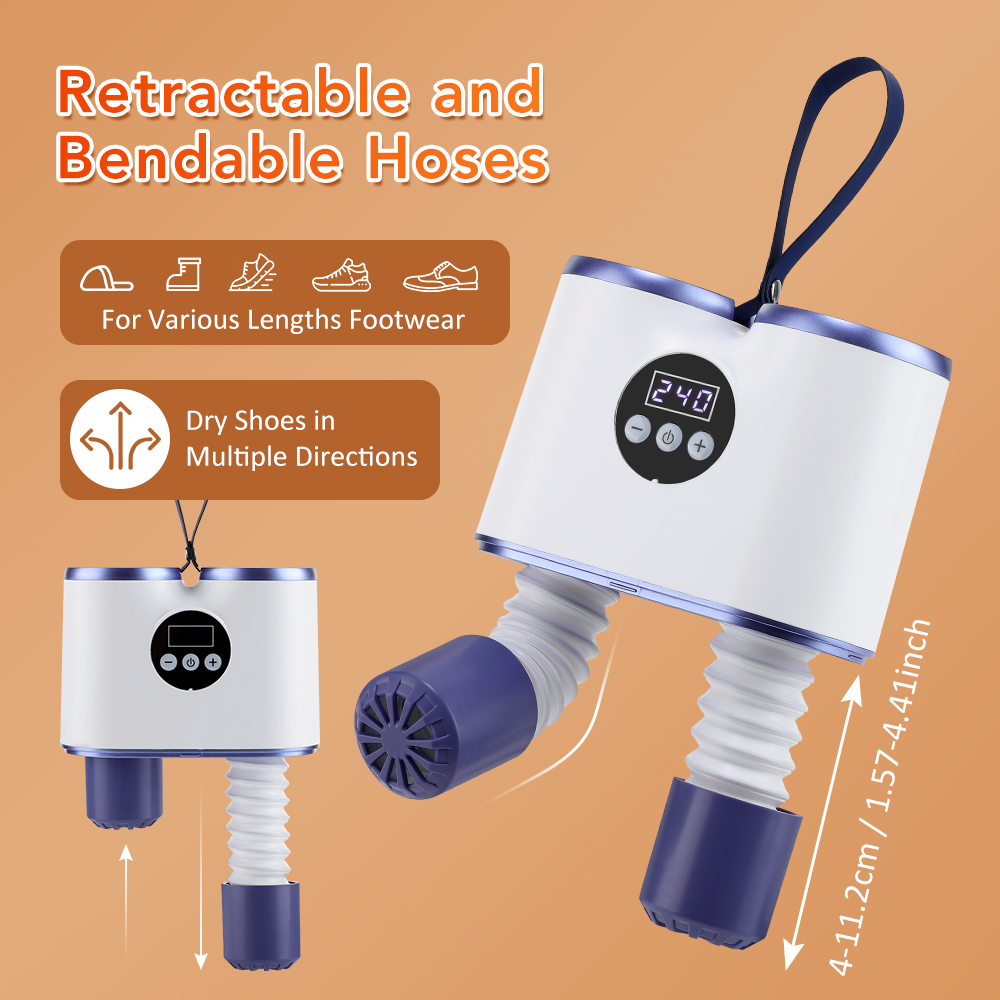 Portable Shoe Dryer with Fan H - Smart Home Ventilation recension och pris