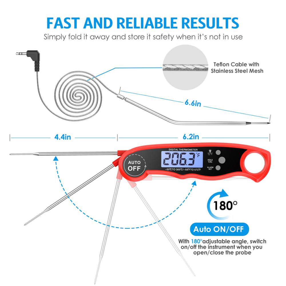 ORIA Food Thermometer Digital  - Smart Home Utensils recension och pris