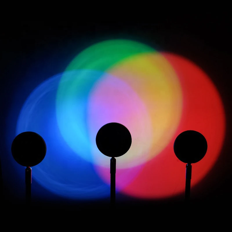 Smart LED Sunset Lamp Colorful - Smart Home Lighting Control recension och pris