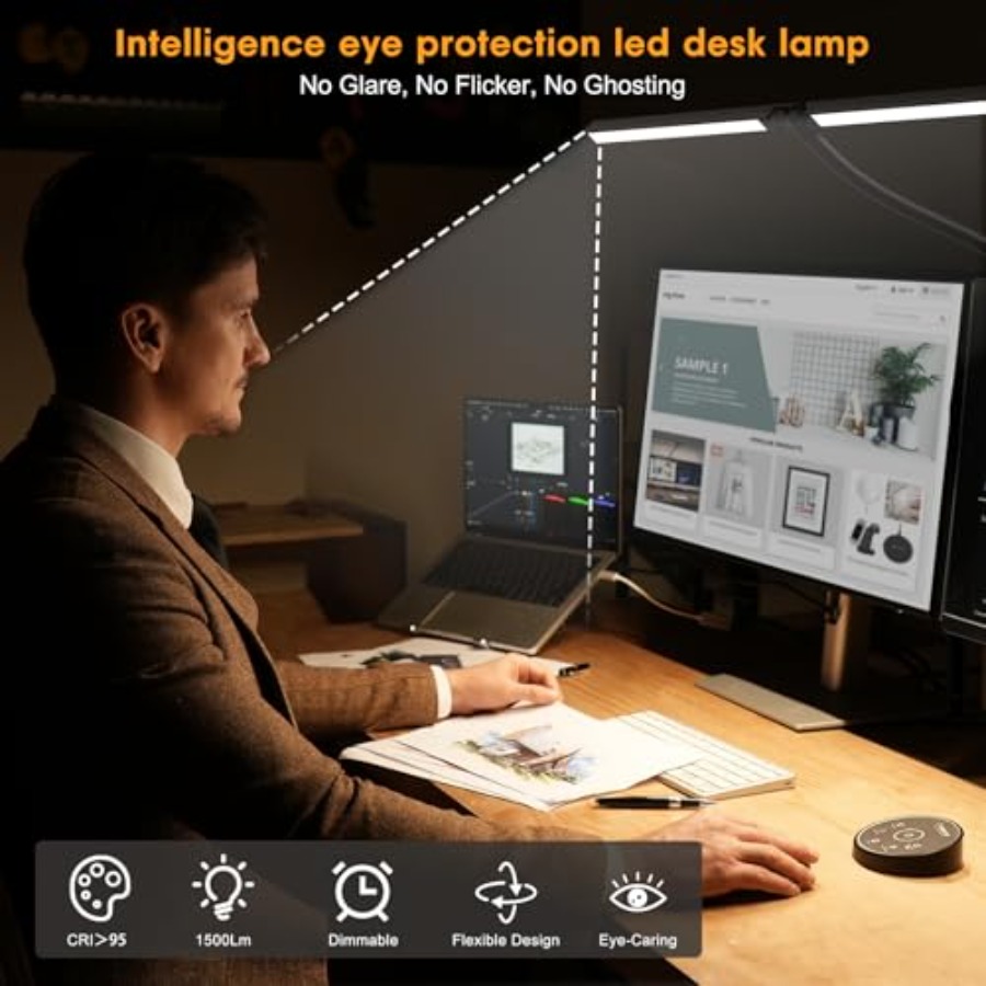 Led Desk Lamp for Office Home  - Smart Home Office recension och pris
