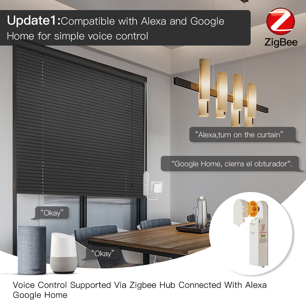 MOES ZigBee Smart DIY Motorize - Smart Home Gira recension och pris