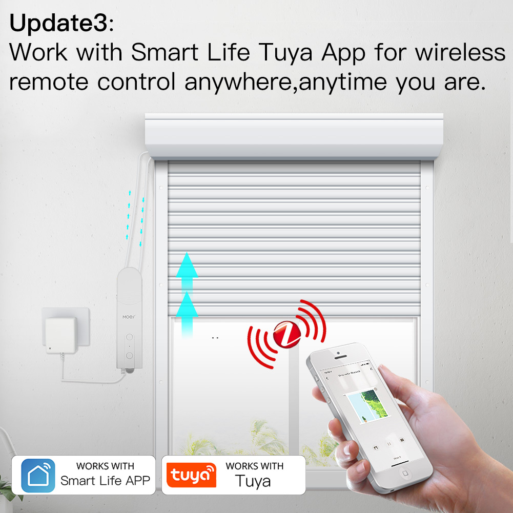 MOES ZigBee Smart DIY Motorize - Smart Home Gira recension och pris