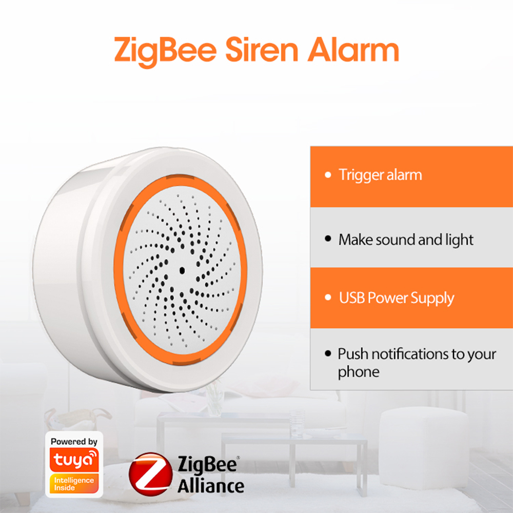Coolcam Tuya Zigbee Smart Sire - Smart Home Gira recension och pris