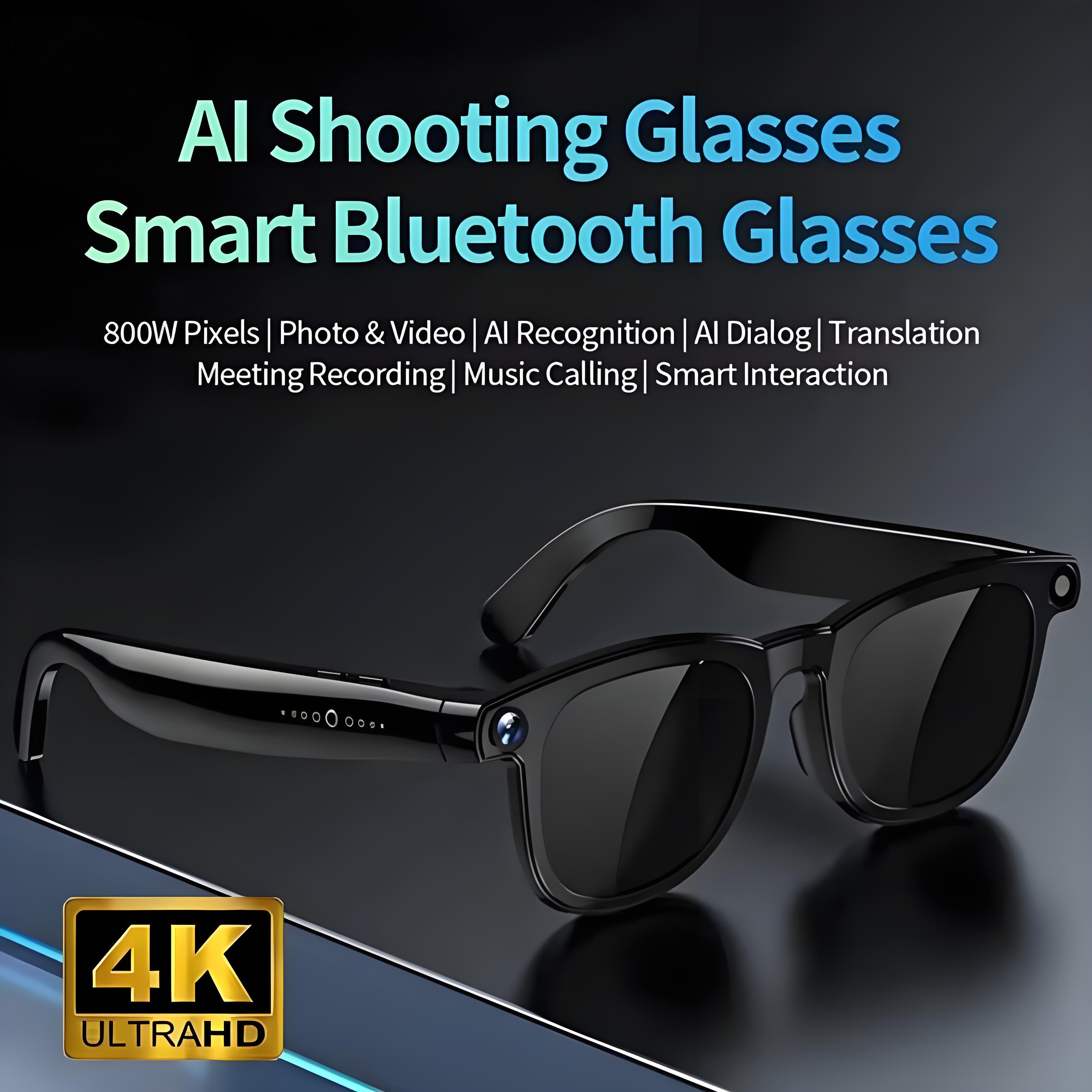 New AI Smart Glasses 800W HD C - Smart Home Ai recension och pris