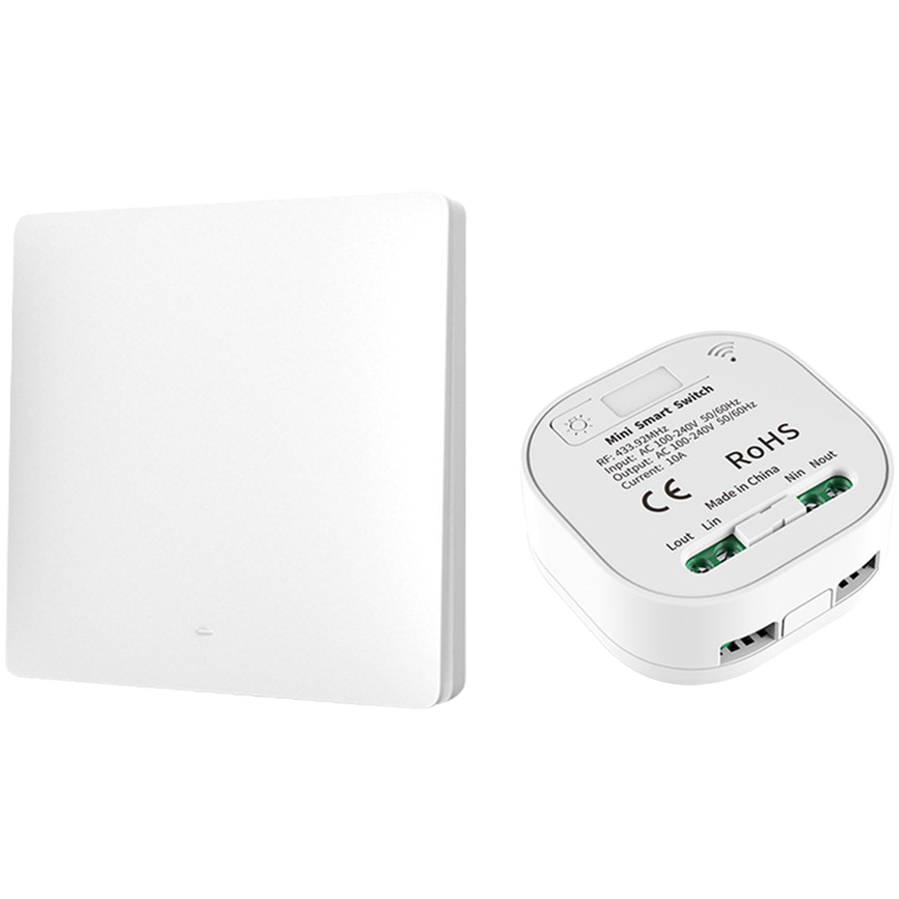 1PC Self Powered RF433 Wireles - Smart Home Lighting Control recension och pris