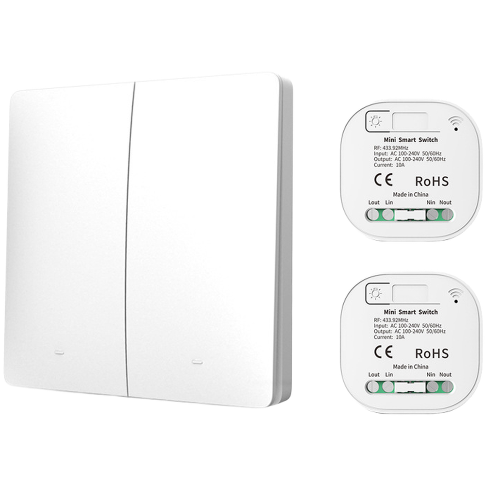 1PC Self Powered RF433 Wireles - Smart Home Lighting Control recension och pris