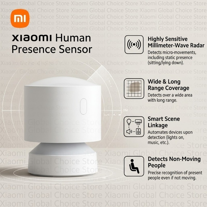 Xiaomi Human Presence Sensor B - Smart Home Fragrance Diffuser recension och pris