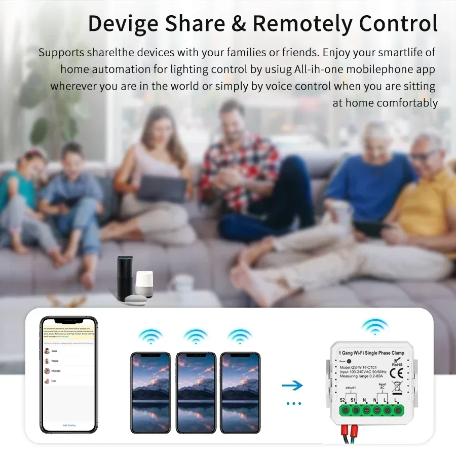 Tuya Smart WiFi Solar Power En - Smart Energy Monitor recension och pris