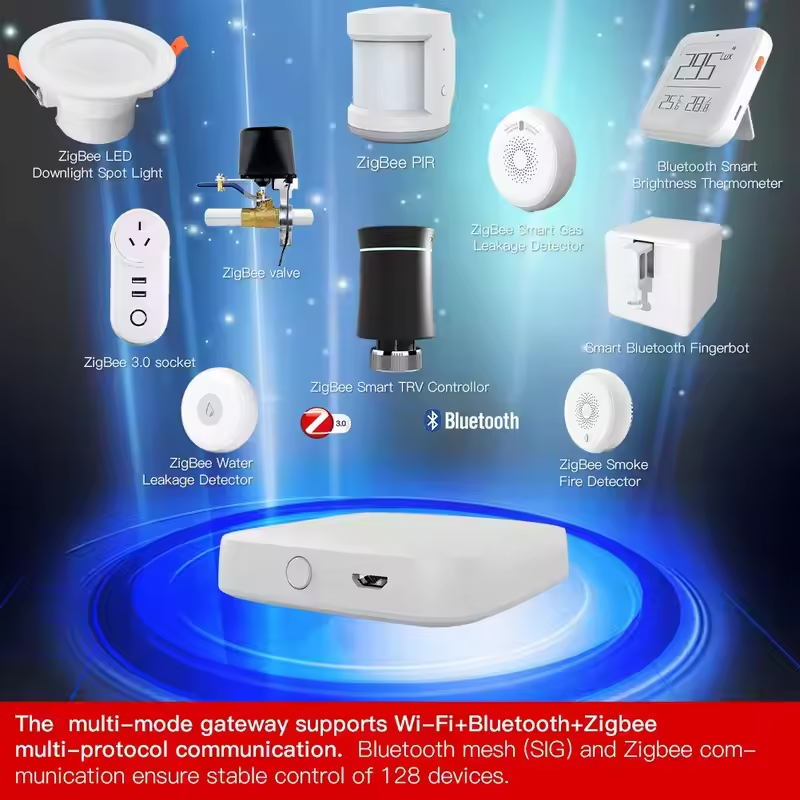 MOES Tuya ZigBee3.0 Smart Hub, - Smart Home Gira recension och pris
