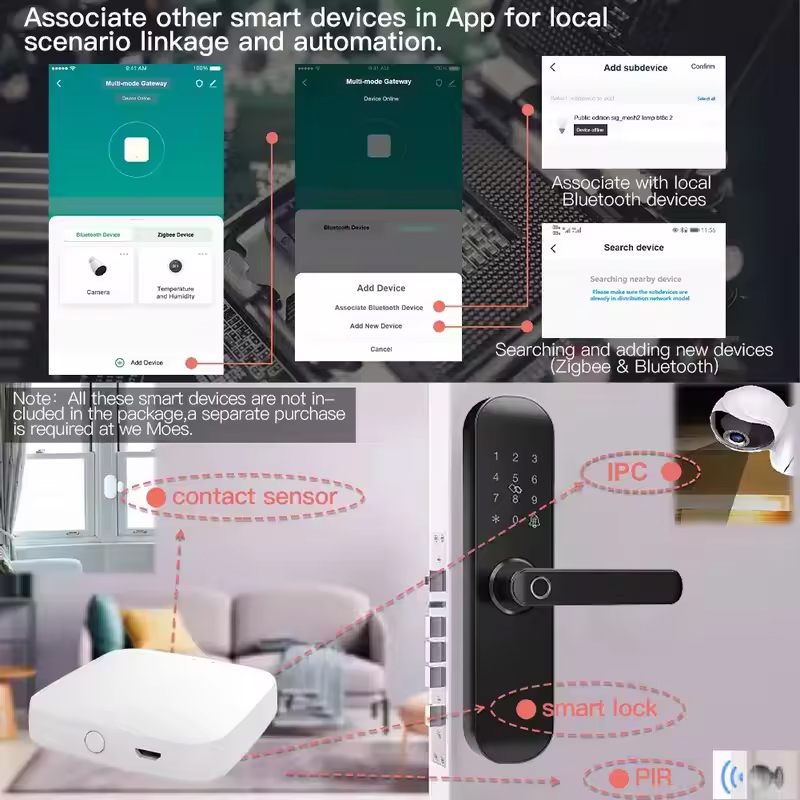 MOES Tuya ZigBee3.0 Smart Hub, - Smart Home Gira recension och pris