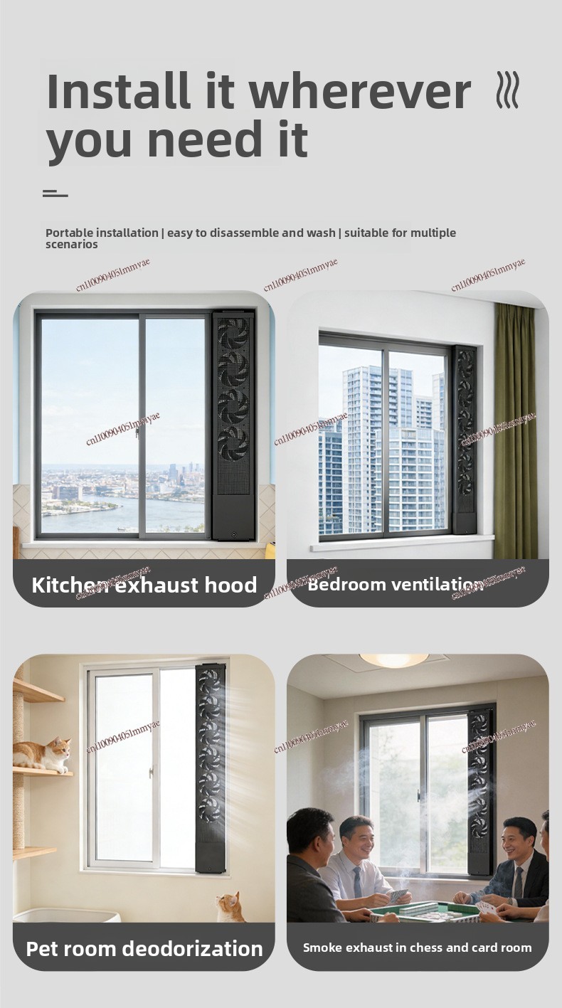 No Perforation No Installation - Smart Home Ventilation recension och pris