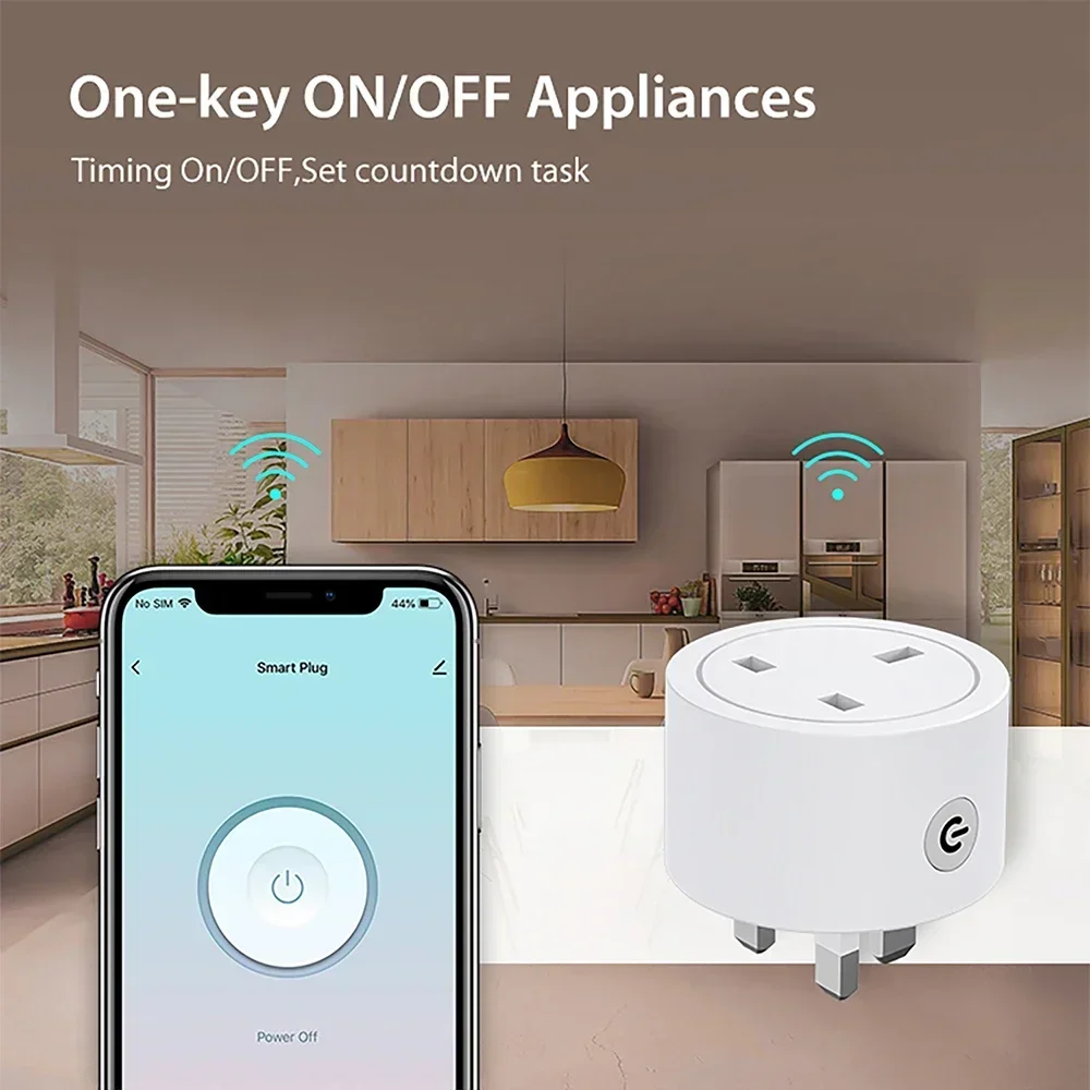 Zigbee Smart Plug 16A UK Socke - Smart Energy Monitor recension och pris