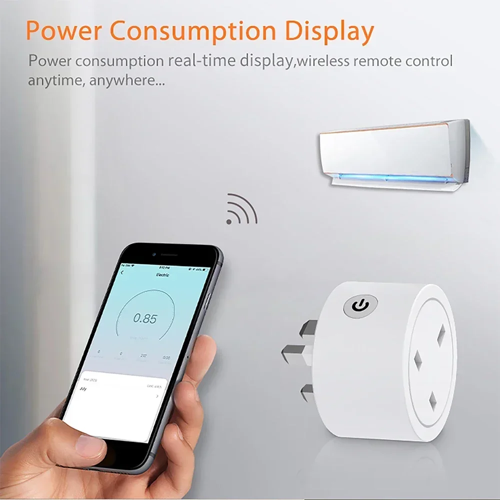 Zigbee Smart Plug 16A UK Socke - Smart Energy Monitor recension och pris