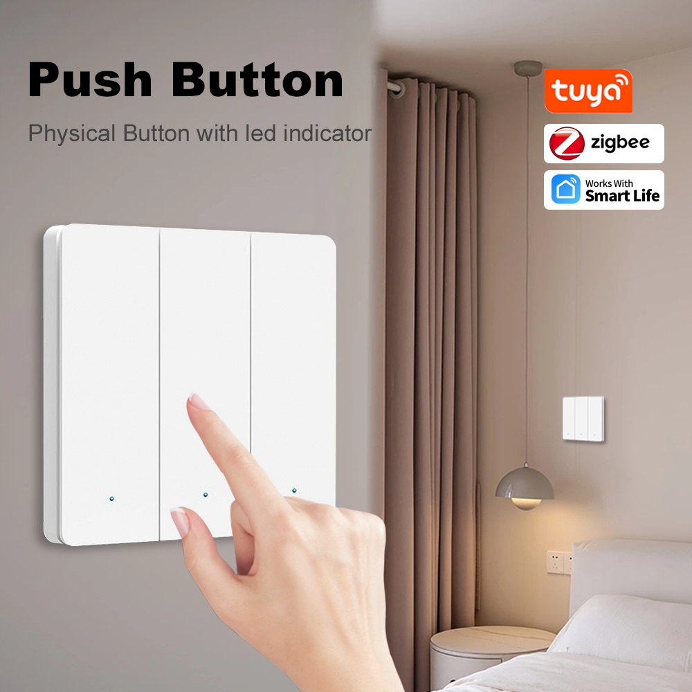 Smart Life ZigBee Push Button  - Smart Home Lighting Control recension och pris