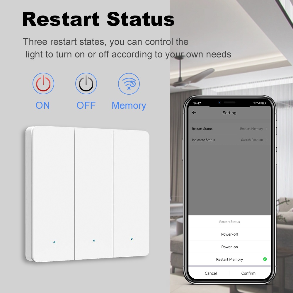 Smart Life ZigBee Push Button  - Smart Home Lighting Control recension och pris