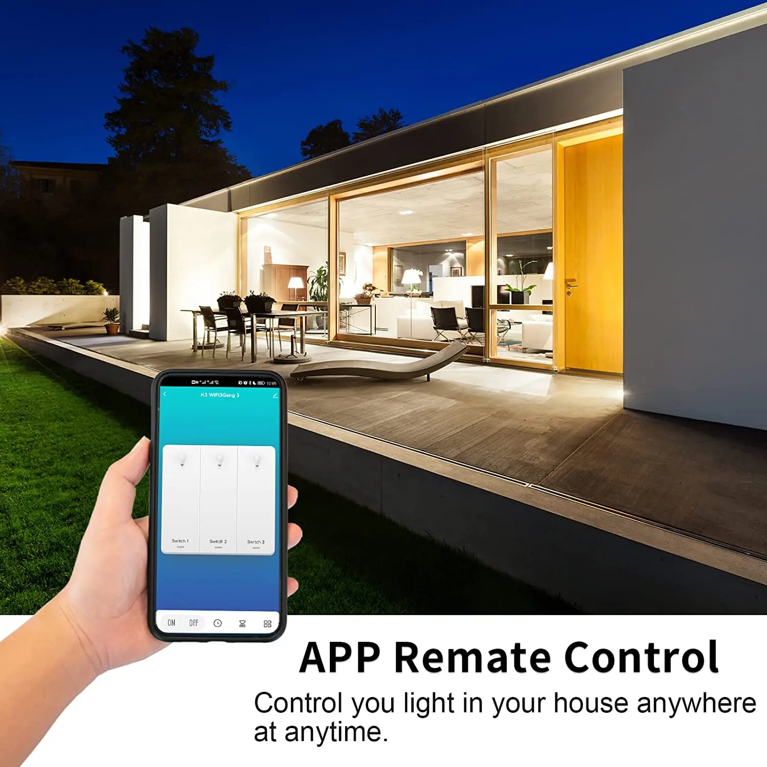 Tuya Wifi EU Smart Switches 1/ - Smart Home Ai recension och pris
