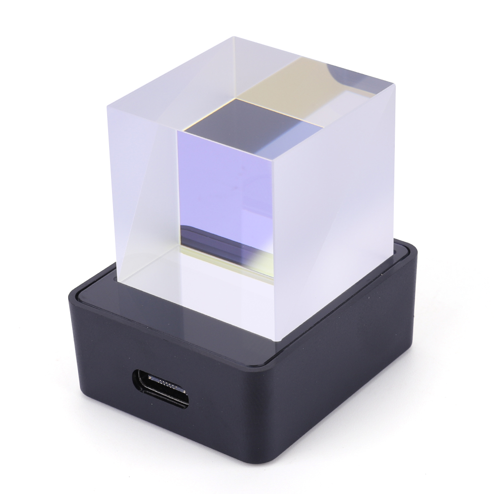 Crystal Cube Photo Display Hol - Smart Home Office recension och pris