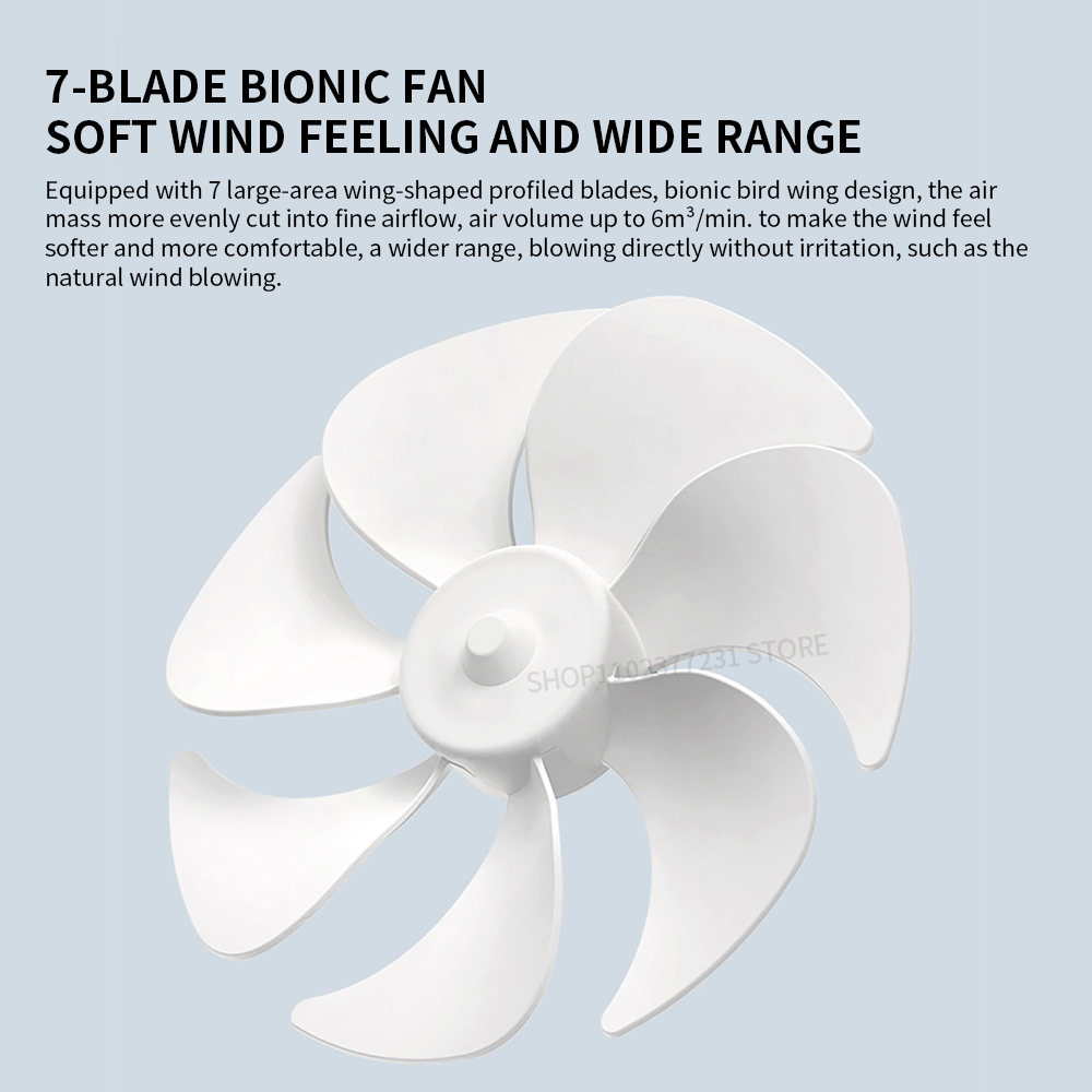 NEW MIJIA Portable Desk Fan US - Smart Home Ventilation recension och pris