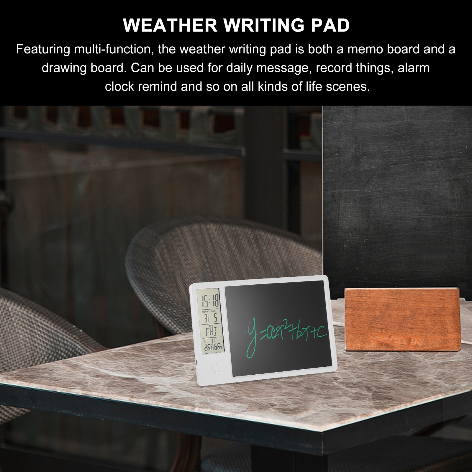 1Set Electronic Calendar LCD W - Smart Home Office recension och pris