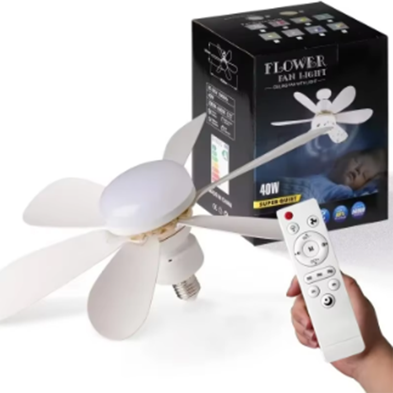 2026 Home E27 LED Ceiling Fan  - Smart Home Ventilation recension och pris