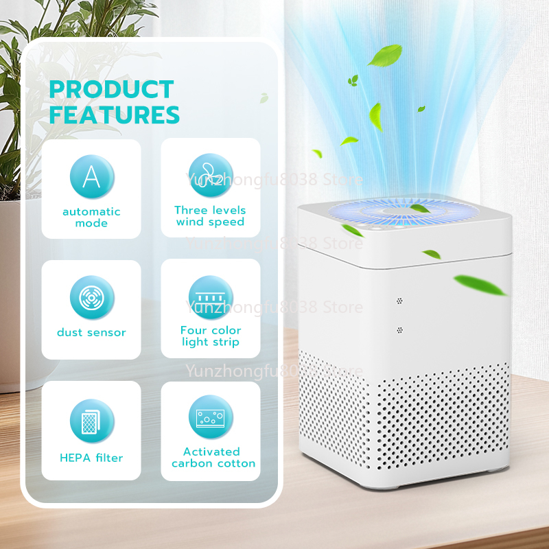 Portable Home Smart Air Purifi - Smart Home Office recension och pris