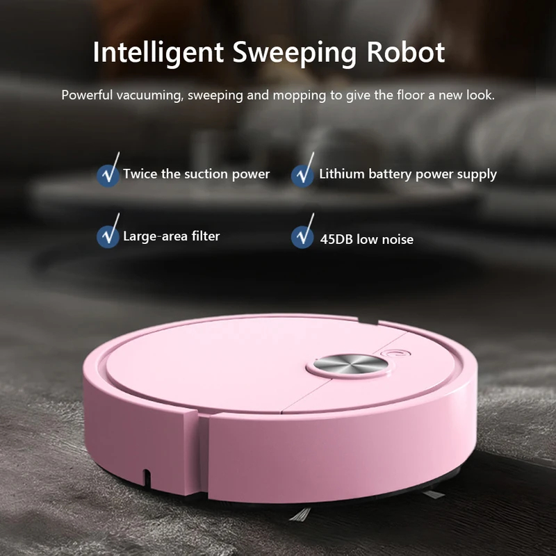 3 in 1 Sweeping Robot Vacuum C - Smart Home Office recension och pris