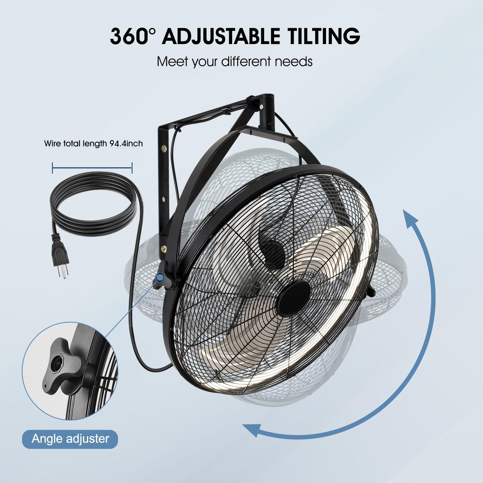 Net Cover Sealing Fan Led Ligh - Smart Home Ventilation recension och pris