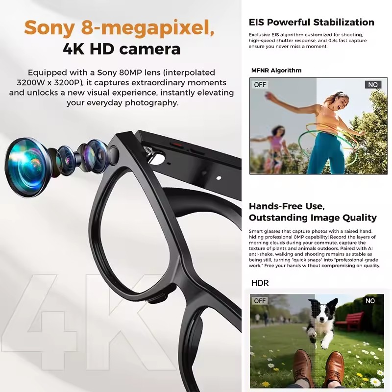 New 800W 4k HD Camera Smart Gl - Smart Home Ai recension och pris