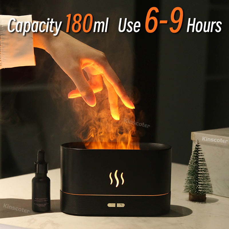 USB Desktop Flame Aroma Diffus - Smart Home Fragrance Diffuser recension och pris