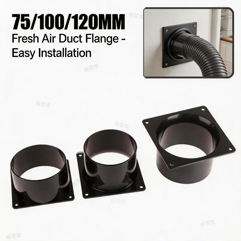 75/100/120MM ABS Wall Flange C - Smart Home Ventilation recension och pris