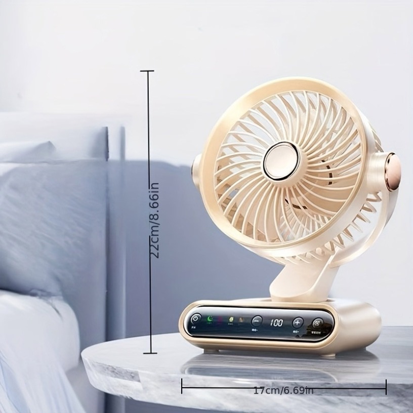 Smart Desktop Circulation Fan  - Smart Home Ventilation recension och pris