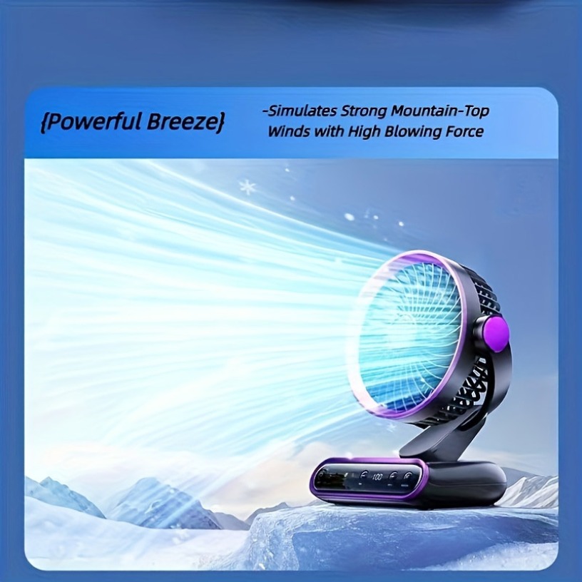 Smart Desktop Circulation Fan  - Smart Home Ventilation recension och pris