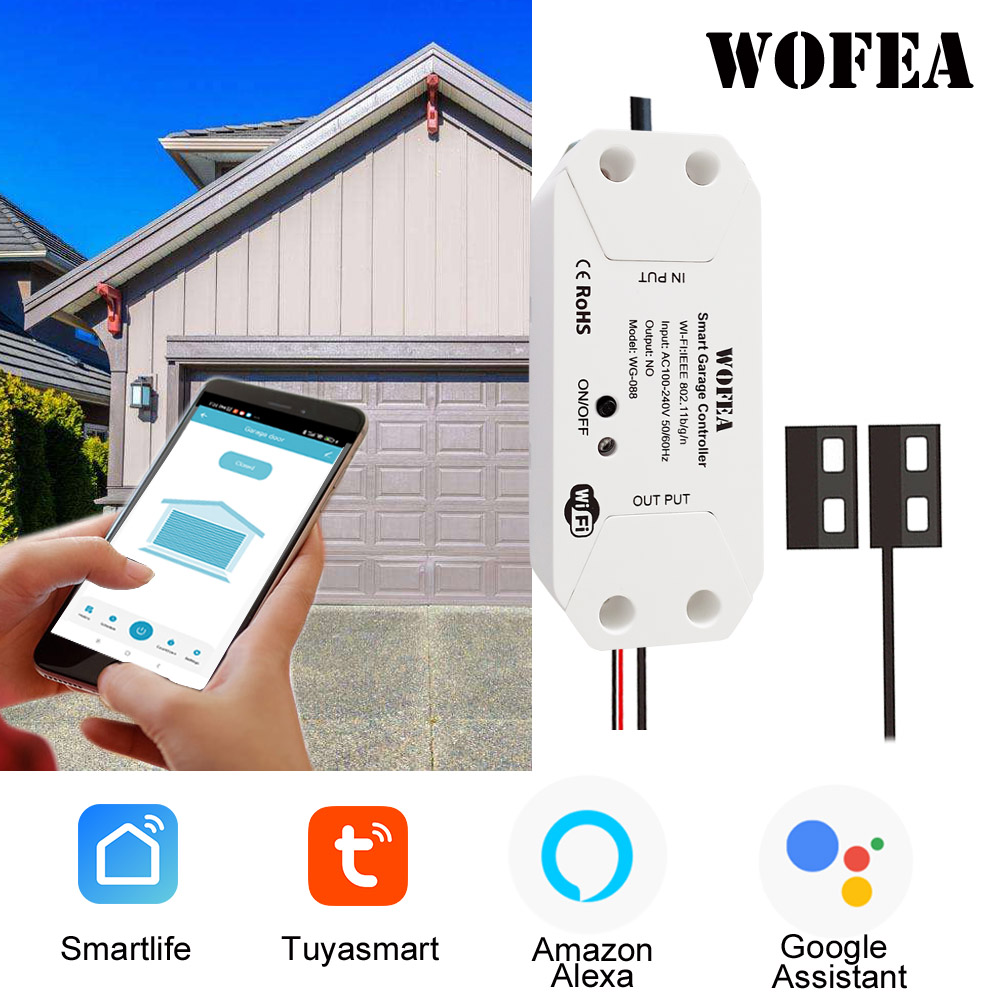 Wofea Tuya Smart WIFI 2.4G Gar - Smart Home Gira recension och pris